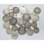 Bag of pre 1920 silver coins 65g