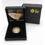 Royal Mint 2008 Olympic Games Handover Ceremony silver proof coin