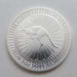 Australian kangaroo 2020 1oz 9999 silver $1.00