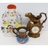 Collection of 3x Staffordshire items
