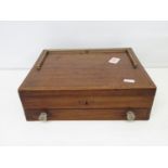 Old sewing box or writing slope