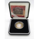 Royal Mint 400th Anniversary Gunpowder Plot 2005 £2.00 silver proof Piedfort box and papers