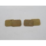 9ct gold cufflinks 5.1g