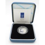 UK silver proof Piedfort £1 2000
