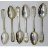 Set of silver Newcastle spoons 102g