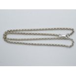 HM silver belcher link chain 17.5" 10g