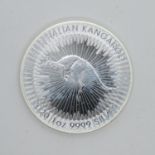 Australian Kangaroo 1oz 999 silver coin 2020