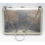 Silver HM purse 117g