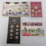 Collection of Mint Condition coins in collector's pack