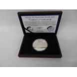 House of Hanover silver 5oz coin 999 silver boxed and paperwork