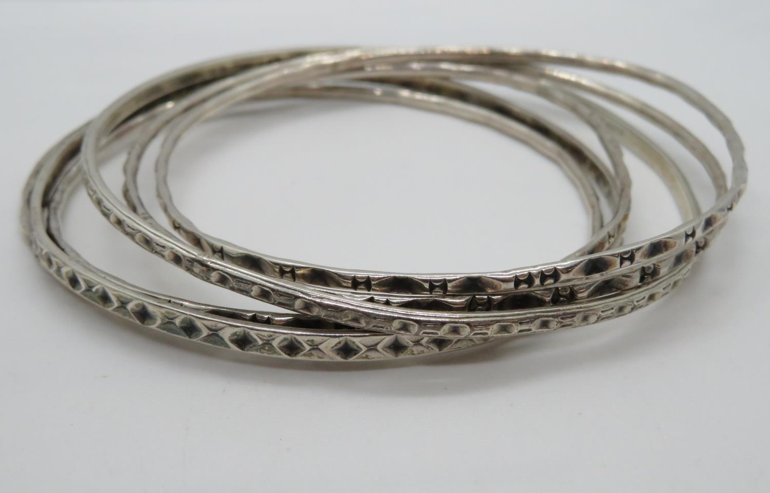 40g HM silver bangles