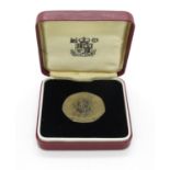 Royal Mint1973 Hands proof silver coin