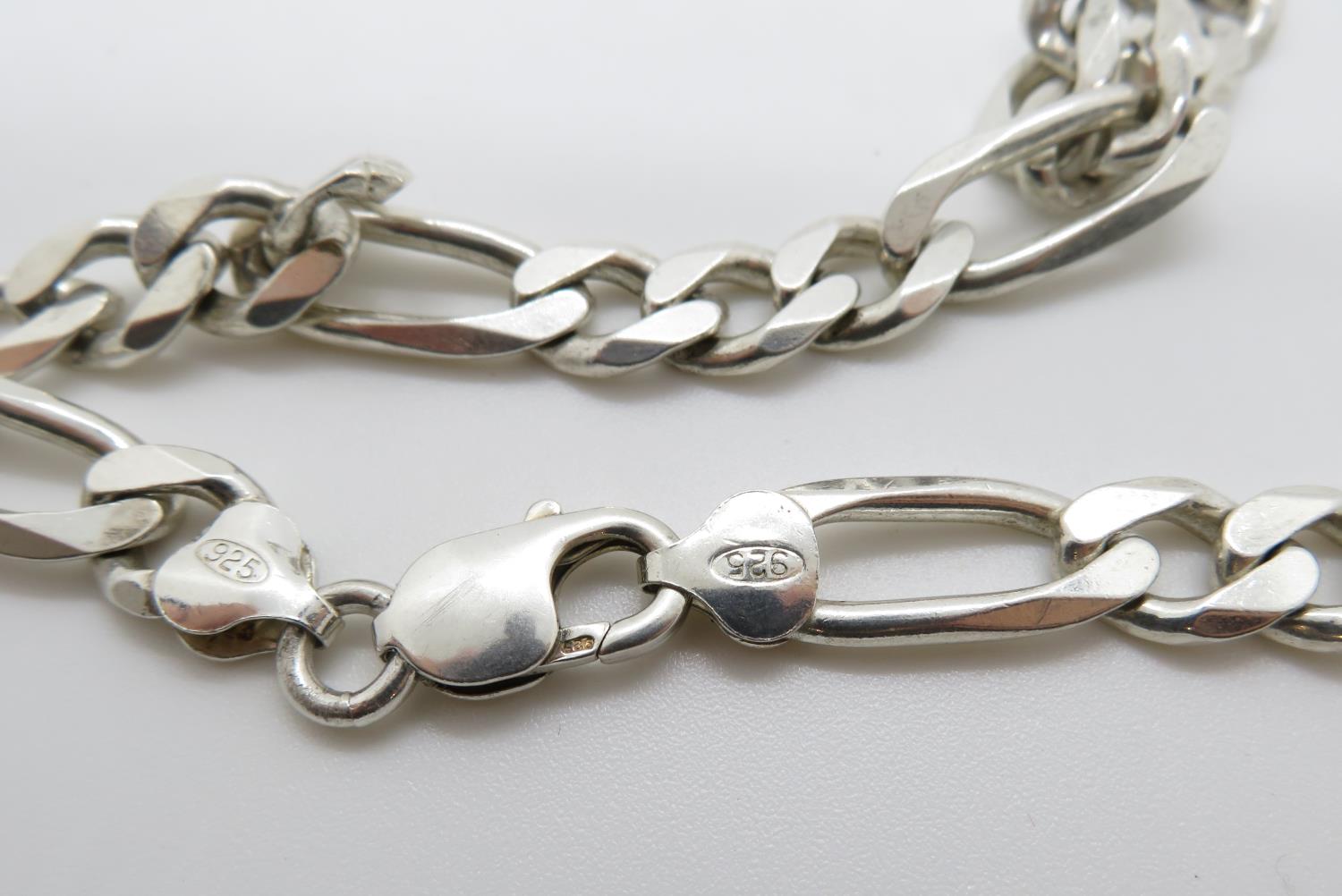 Heavy 22" HM figaro link chain 61g - Image 2 of 2