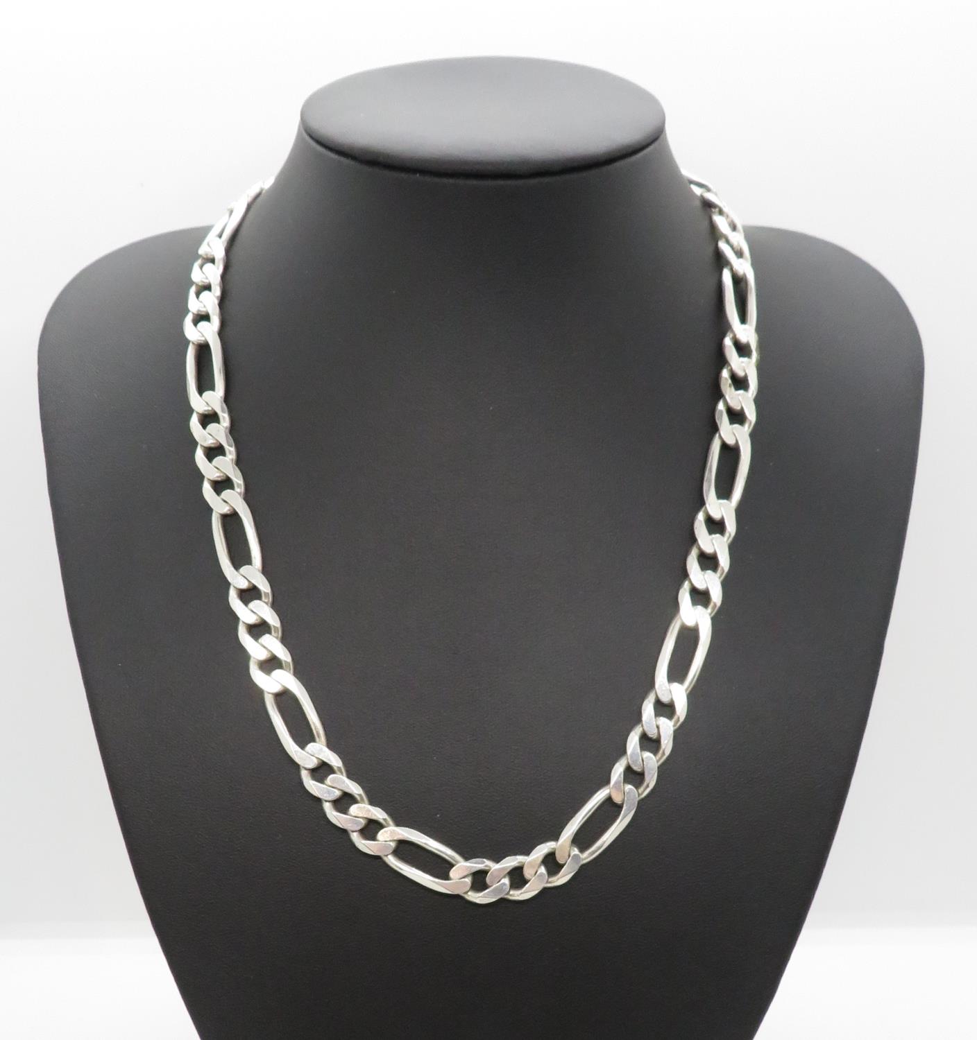 Heavy 22" HM figaro link chain 61g