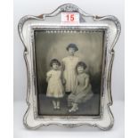 HM silver 12" x 10" photo frame
