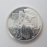 2001 Britannia 1oz 999 silver coin