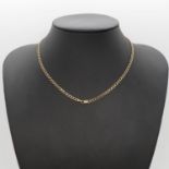 9ct gold necklace 16" 3.1g