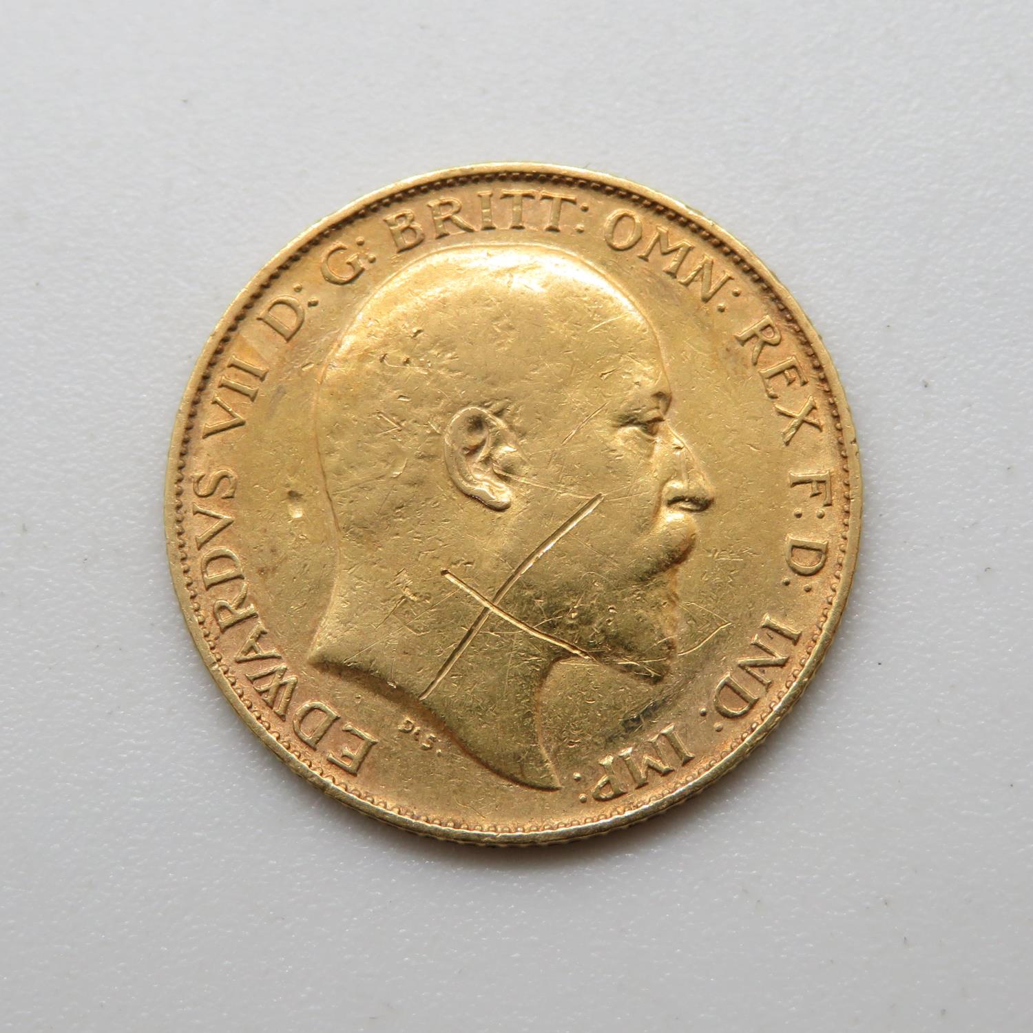 1902 half sovereign - Image 2 of 2