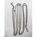 56" 38g guard chain silver