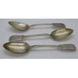 3x large serving spoons 170g silver see HM for details