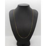 18" 9ct gold 5g necklace