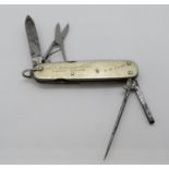 Rare Hardy Bros Alnwick angler's knife No3