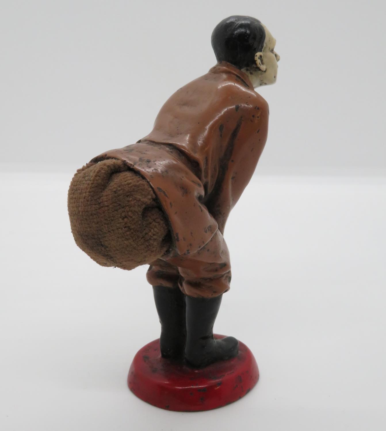 Cold cast bronze Adolf Hitler pin cushion 5" high - Image 3 of 7