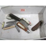 Collection of 10x assorted penknives