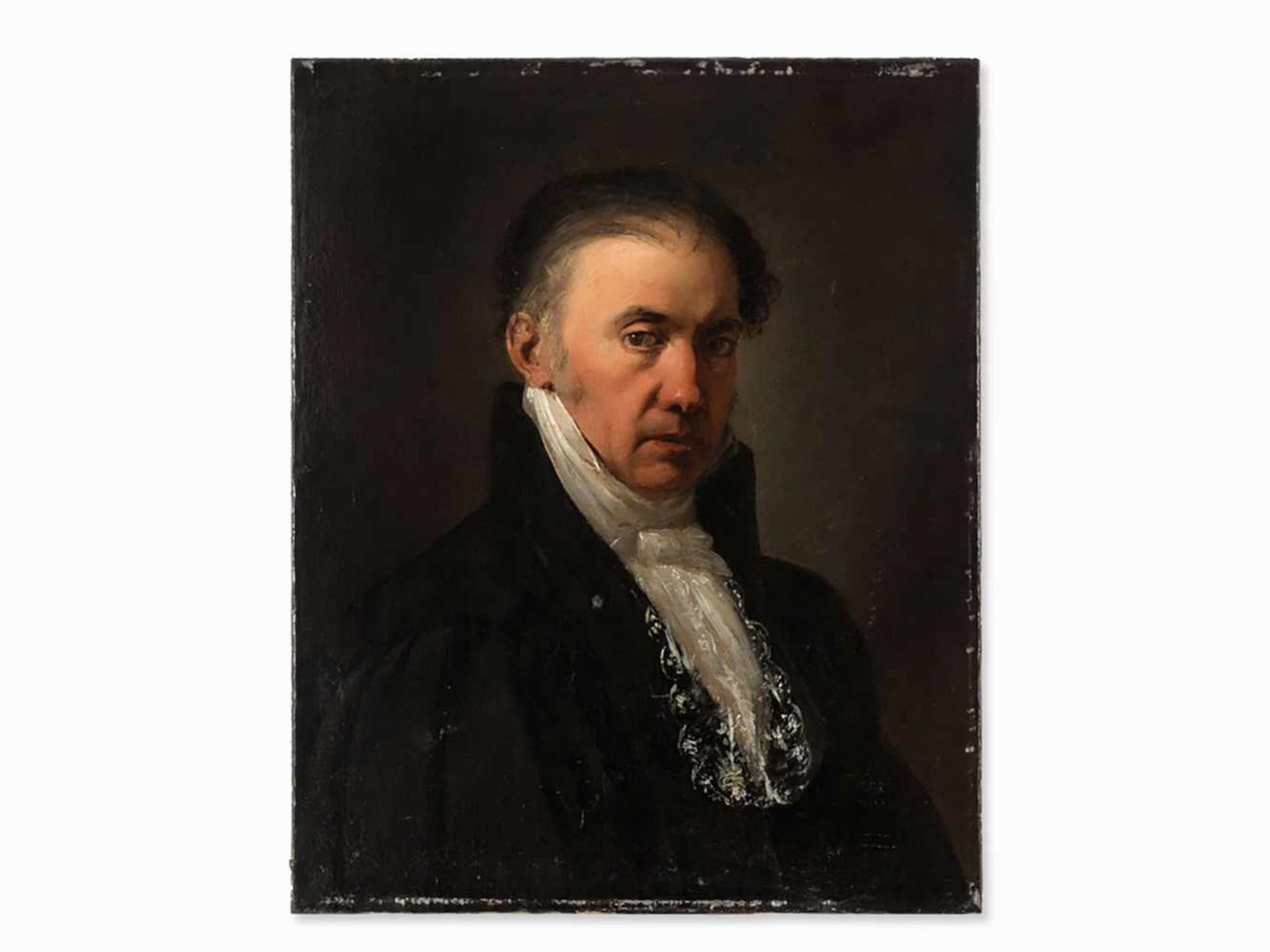 Portrait of a Judge, Oil Painting, Spanish School, c. 1800 - Bild 2 aus 6