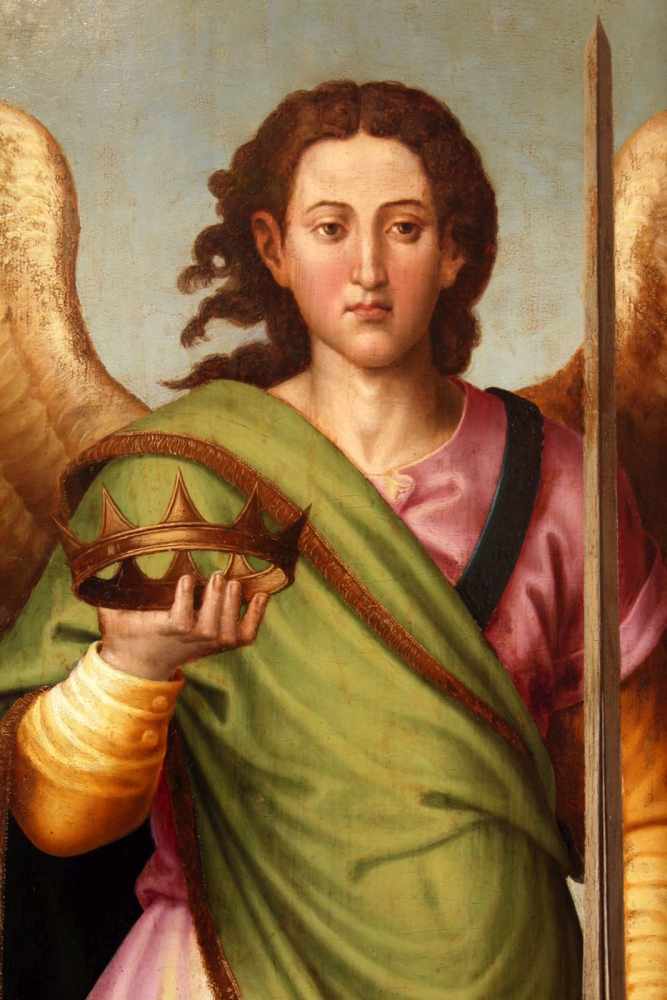 Evangelist Mark, Evangelist Matthew, Archangel Gabriel - Image 5 of 7