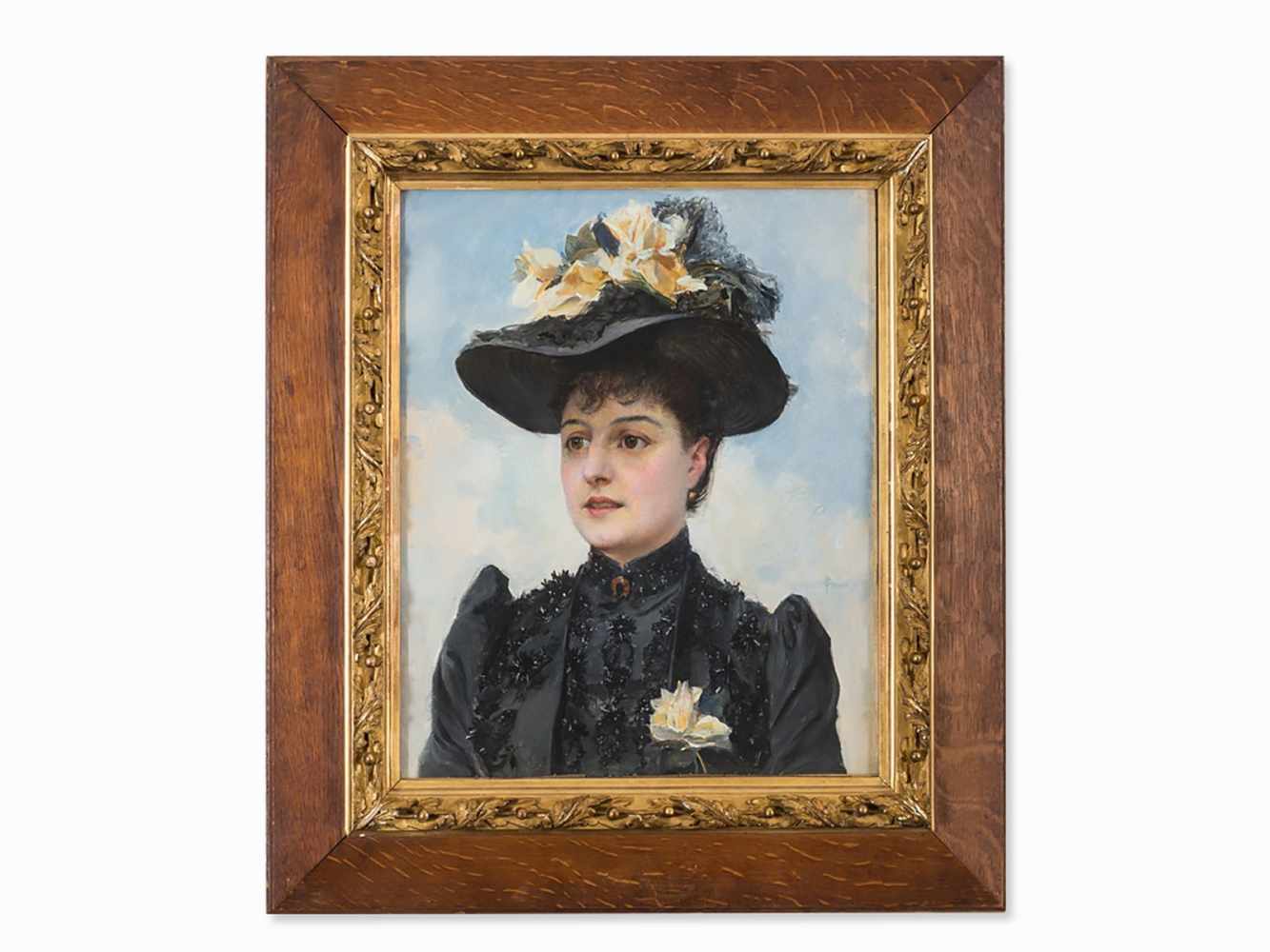 Paul Jean Gervais (1859-c.1936), Portrait of a Lady, circa 1900