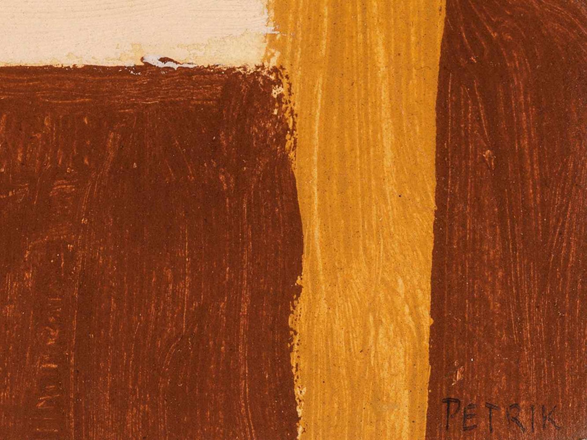 Rudolf Petrik" Color Fields in Muted Shades" c. 1955 - Bild 3 aus 10
