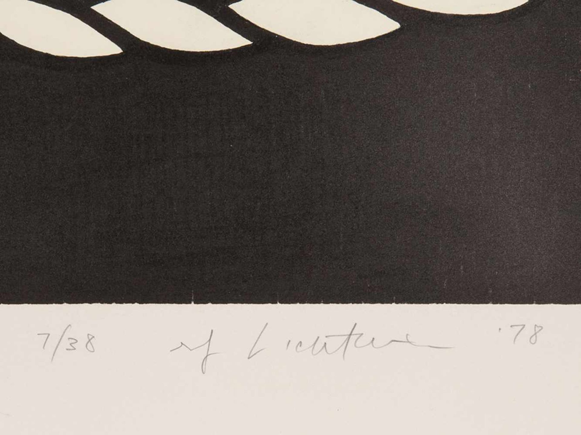 Roy Lichtenstein(1923-1997), ‘Figures with Rope’, Lithograph, 1978<br - Bild 4 aus 7