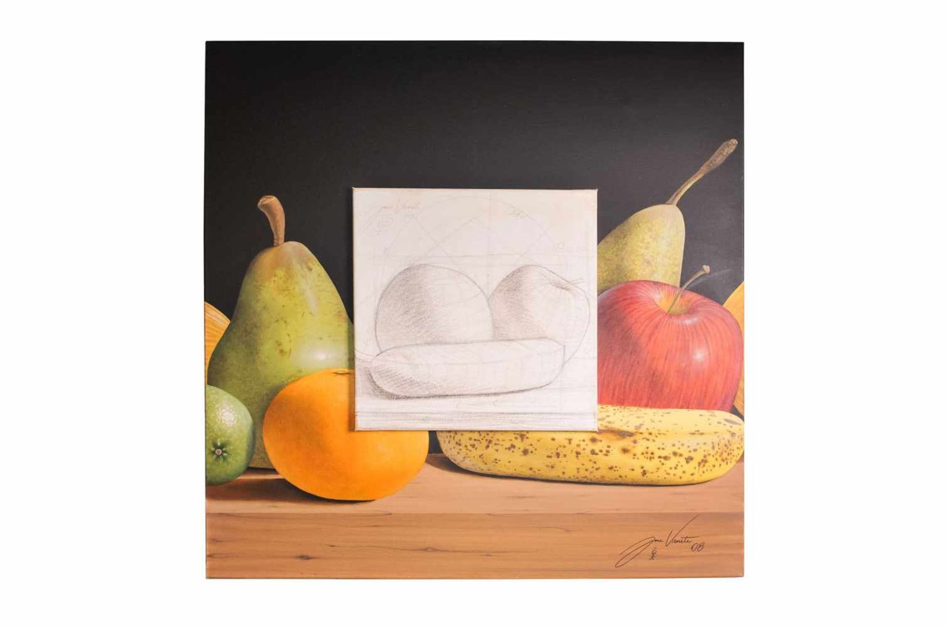 Jose Vicente "Still life with fruit"