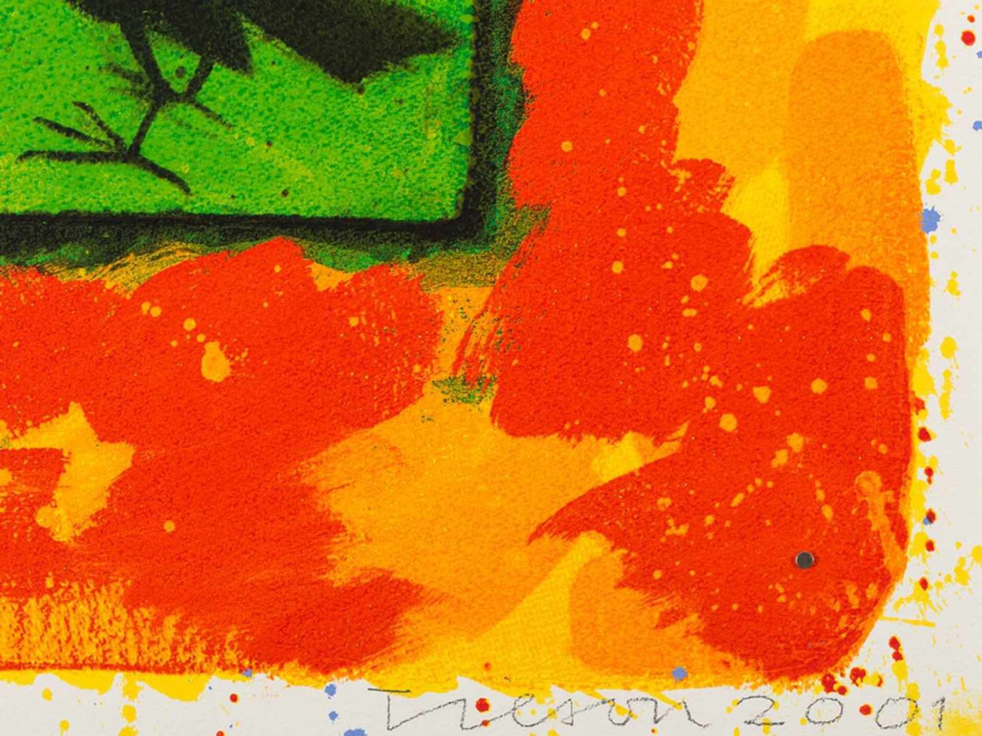 Joe Tilson, Conjunctions, 3 Serigraphs in Colors, 2001 - Bild 5 aus 7