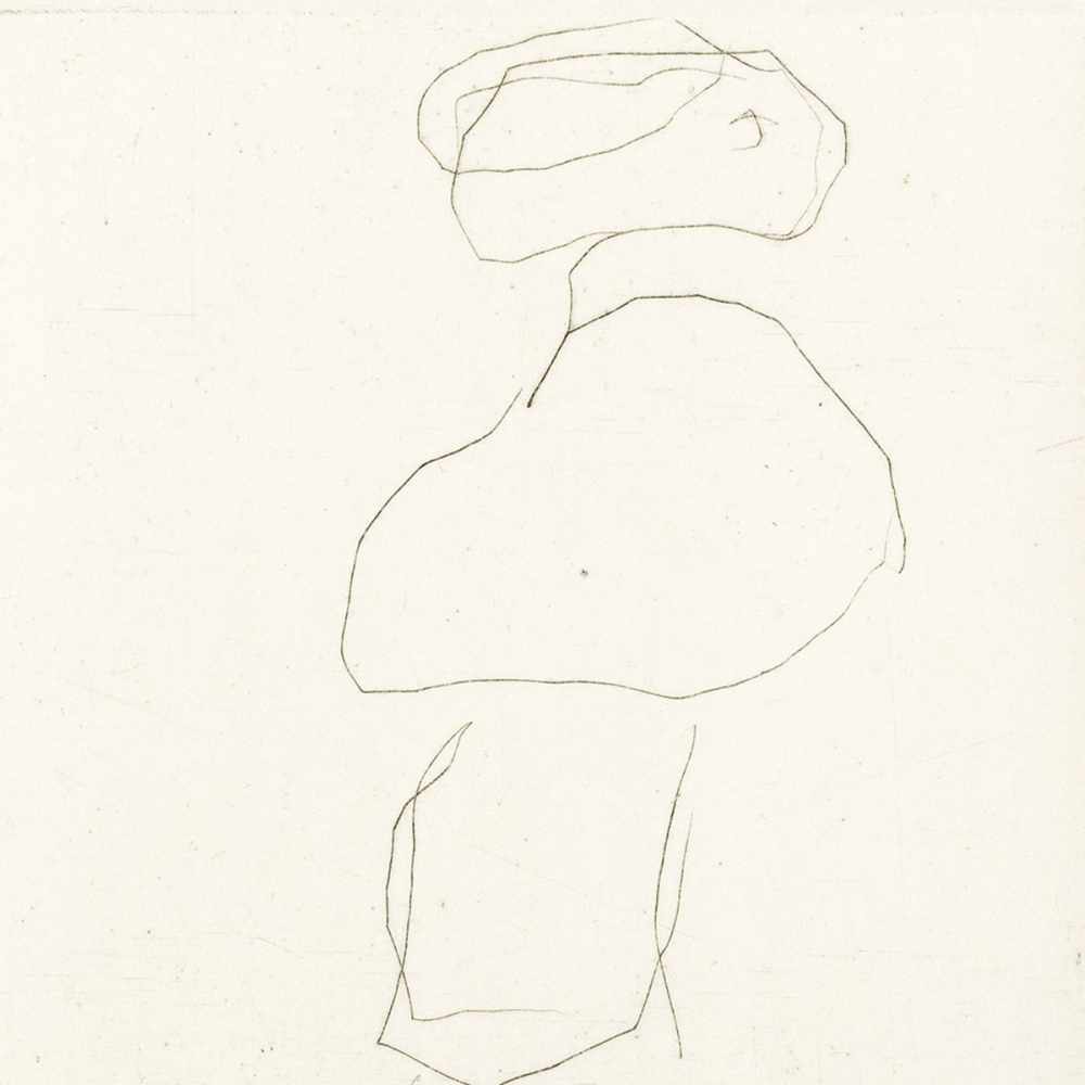 Gerhard Altenbourg, Pelerine und Feudel, Drypoint Etching, 1988 - Image 6 of 6