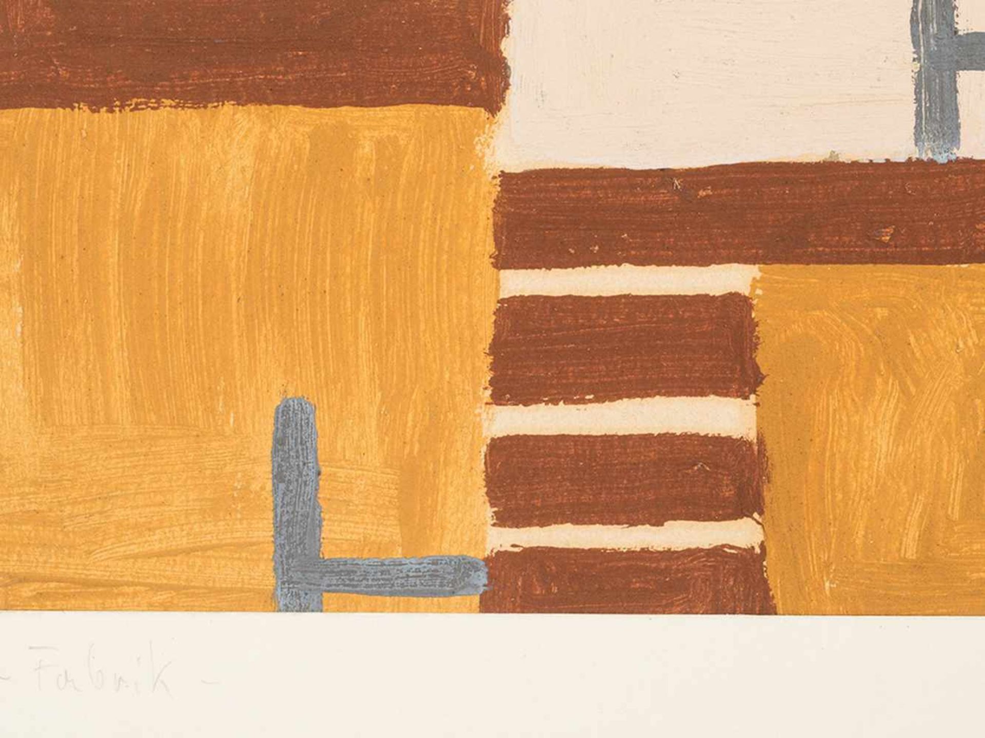 Rudolf Petrik" Color Fields in Muted Shades" c. 1955 - Bild 4 aus 10