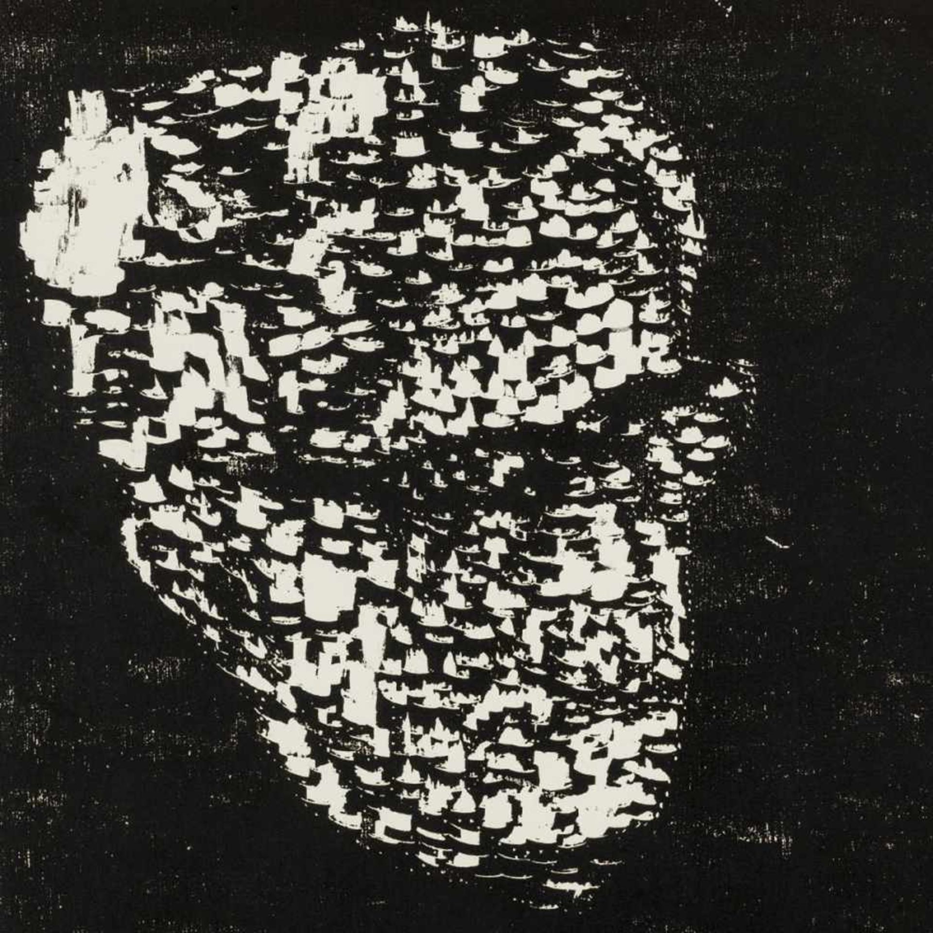 Matthias Mansen (b. 1958), Max Delbrück, Woodcut, 1999< - Bild 10 aus 10