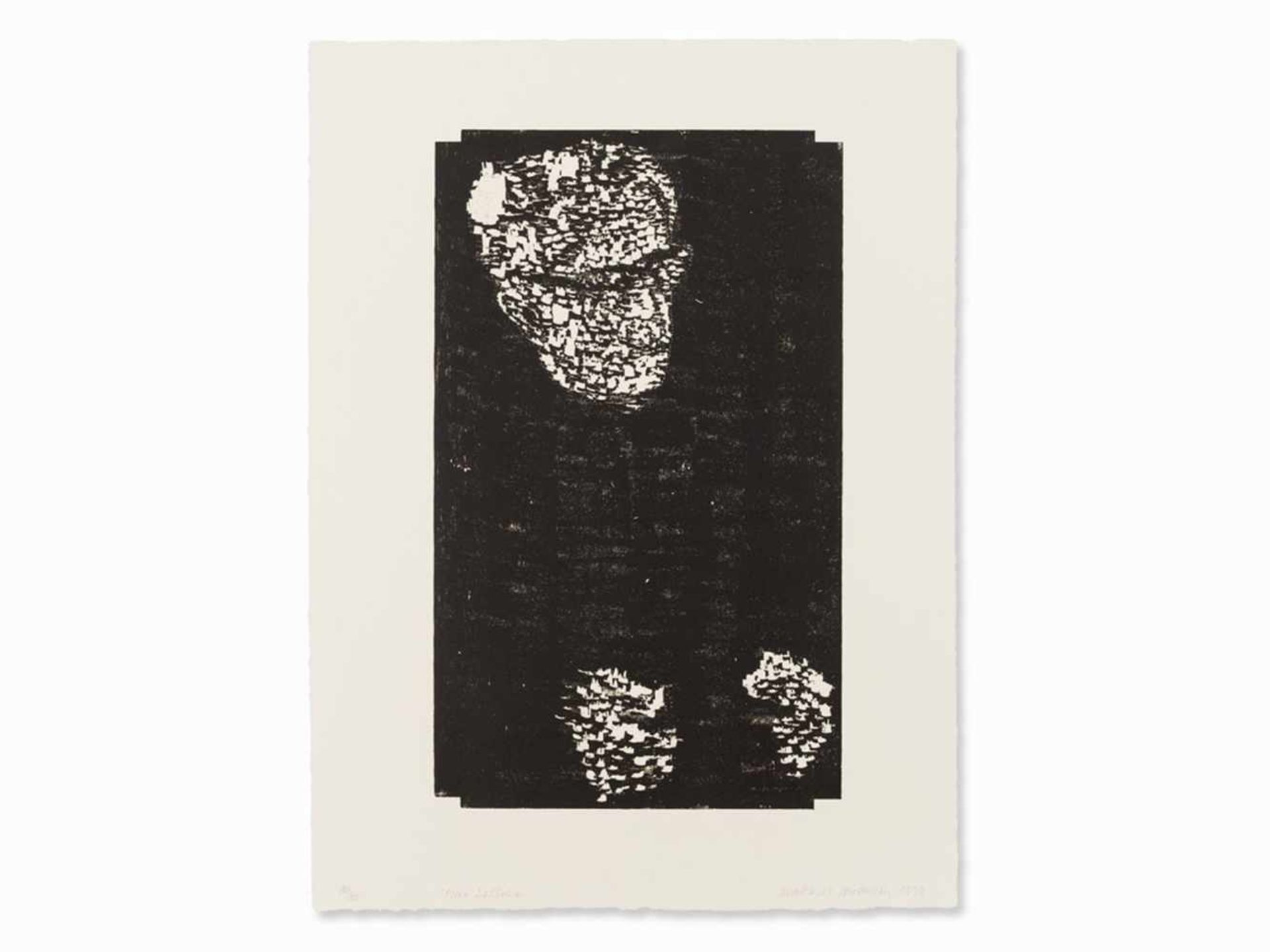 Matthias Mansen, Symposion (Köpfe), 12 Woodcuts, 1999< - Bild 2 aus 9