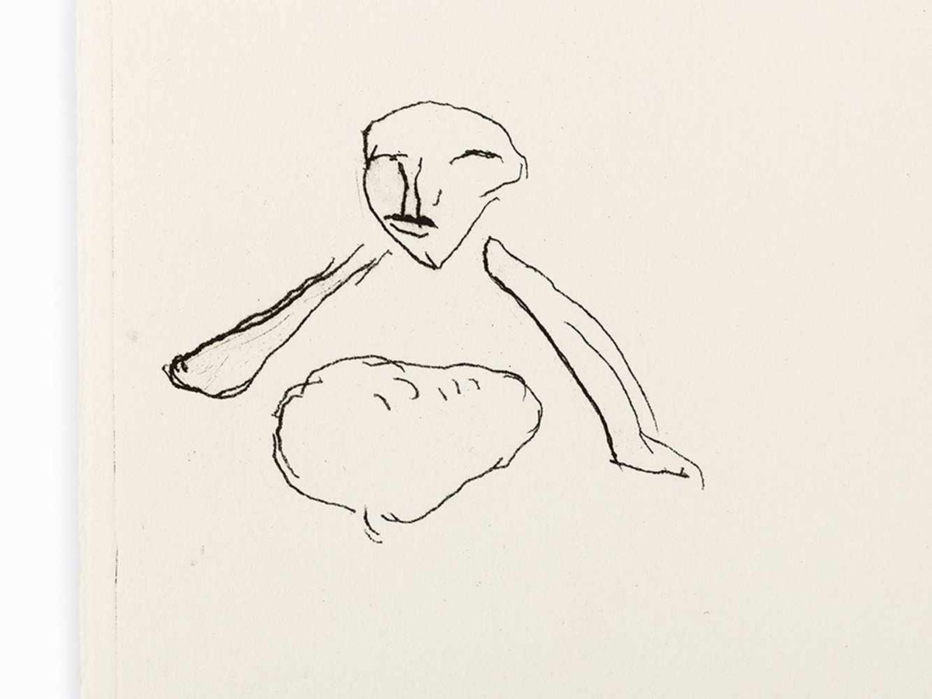 Dietrich Klinge, Kupferne Erzählungen, 10 Etchings, 1991< - Bild 8 aus 10