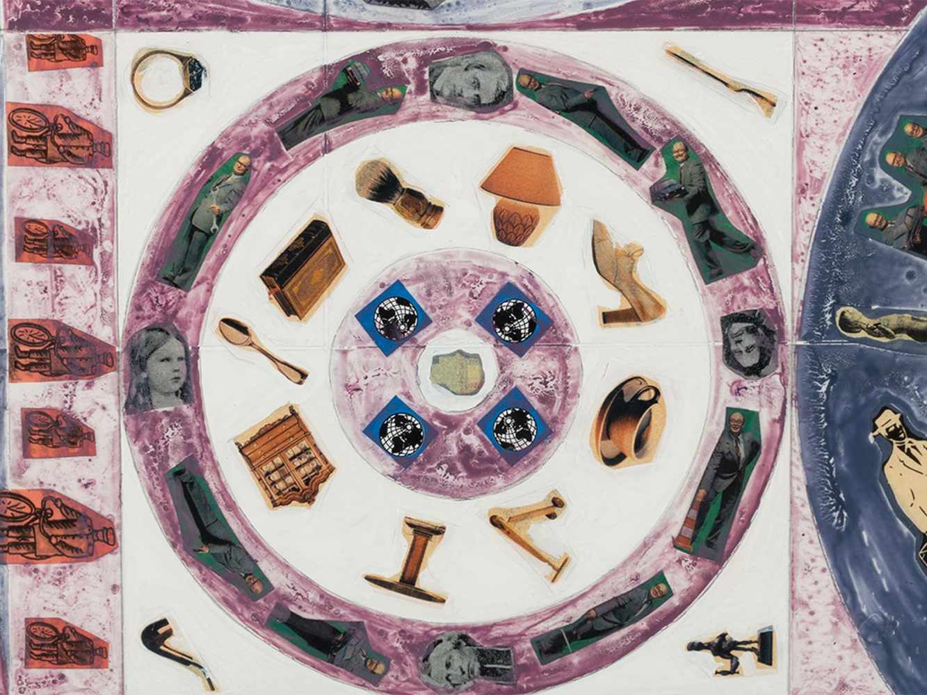 Ulf Rungenhagen "Game schedule III" 1995 < - Image 8 of 10