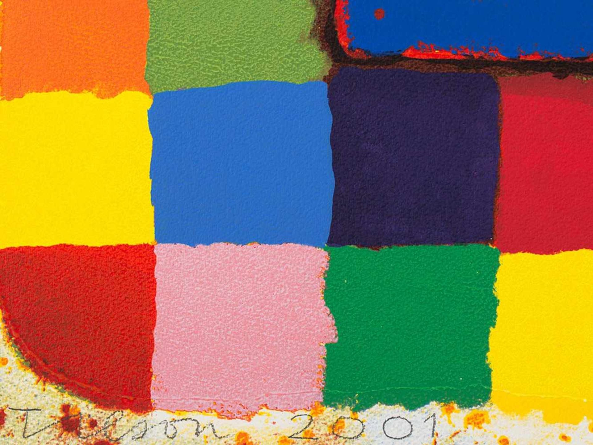 Joe Tilson, Conjunctions, 3 Serigraphs in Colors, 2001 - Bild 3 aus 7