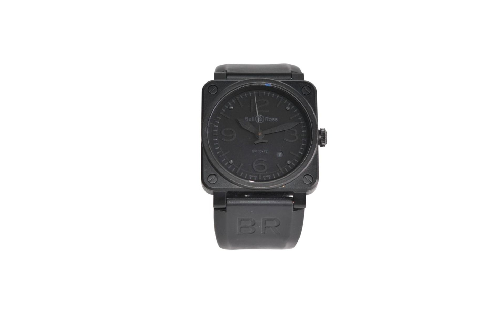 Bell & Ross PhantomBR03-92-S-10725 Box original & papers 2010Automatic, orig Bell and Ross