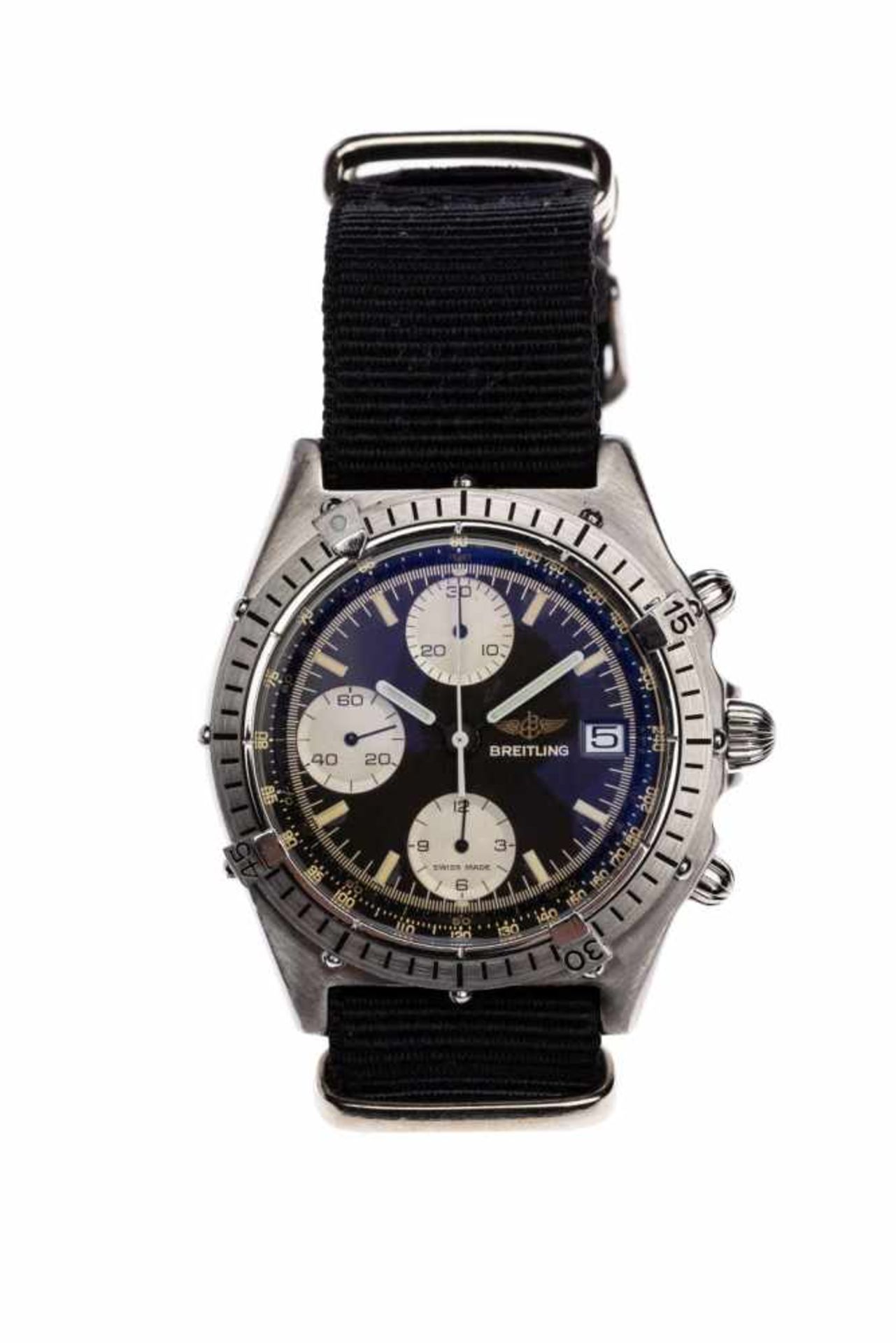 Breitling ChronomatUnisex watch Breitling Chronomat in steel from the 90s, automatic movement with
