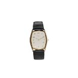 Patek Philippe Gondolo Ref. 384231 x 29 mm 750/000 fine gold watch with leather strap, manual