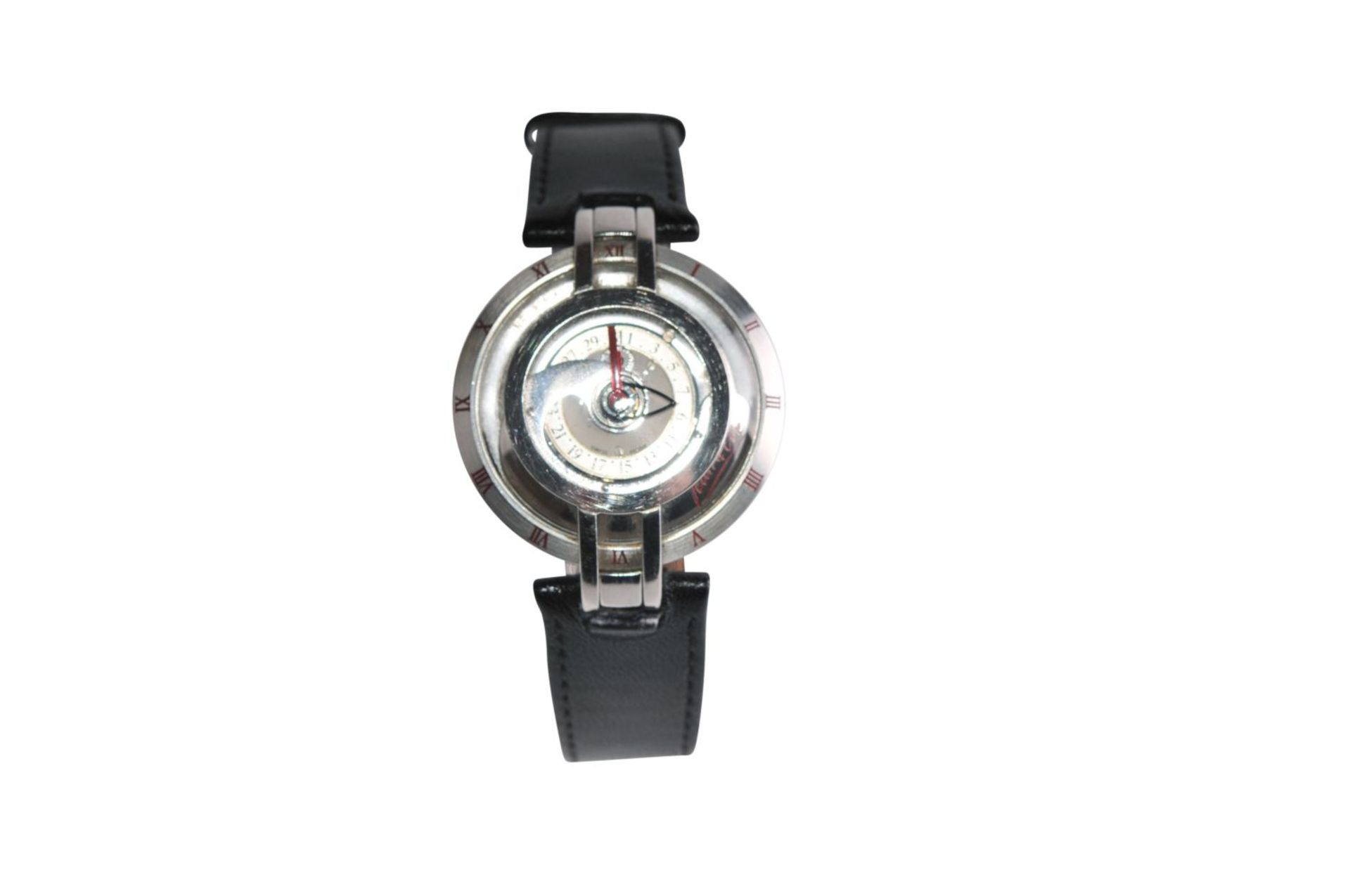 Jean d´Eve SamaraThe first automatic quartz watch built in 1988 by LePhare, Jean d'Eve, for the
