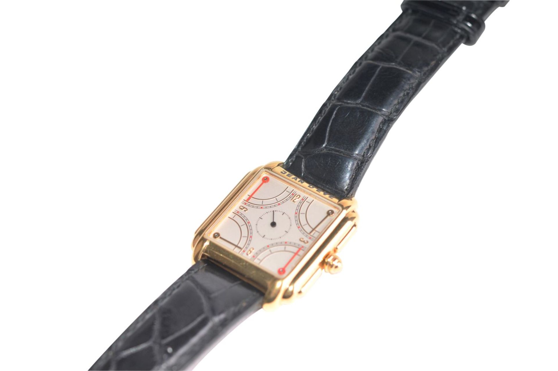 Jean d´Eve QuartaClock with a unique design, reveals a particular reading of the time by means of - Image 4 of 4