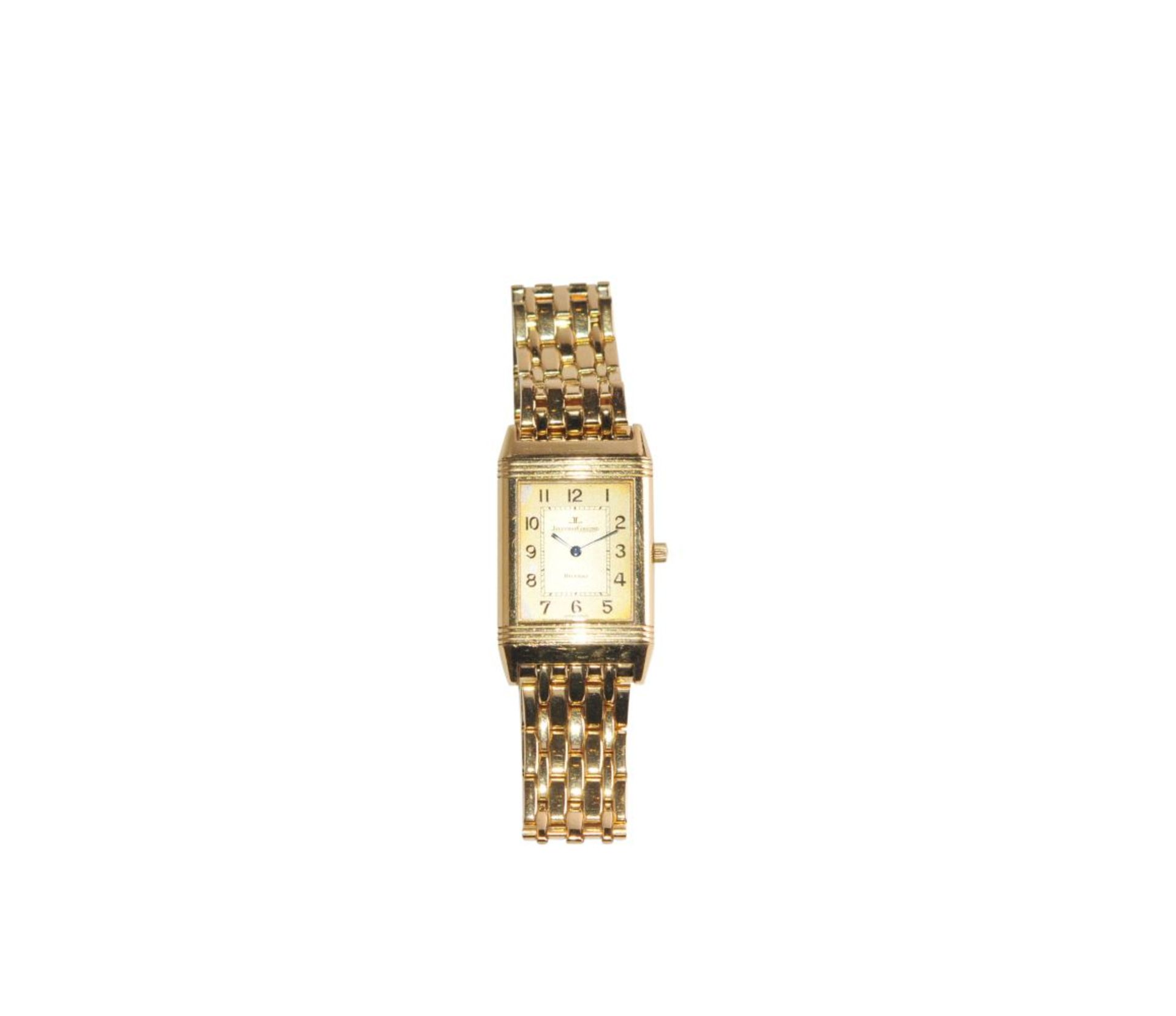 JAEGER LE-COULTRE ReversoJaeger Le Coultre Reverso with gold bracelet, Classic Medium model with - Bild 3 aus 3