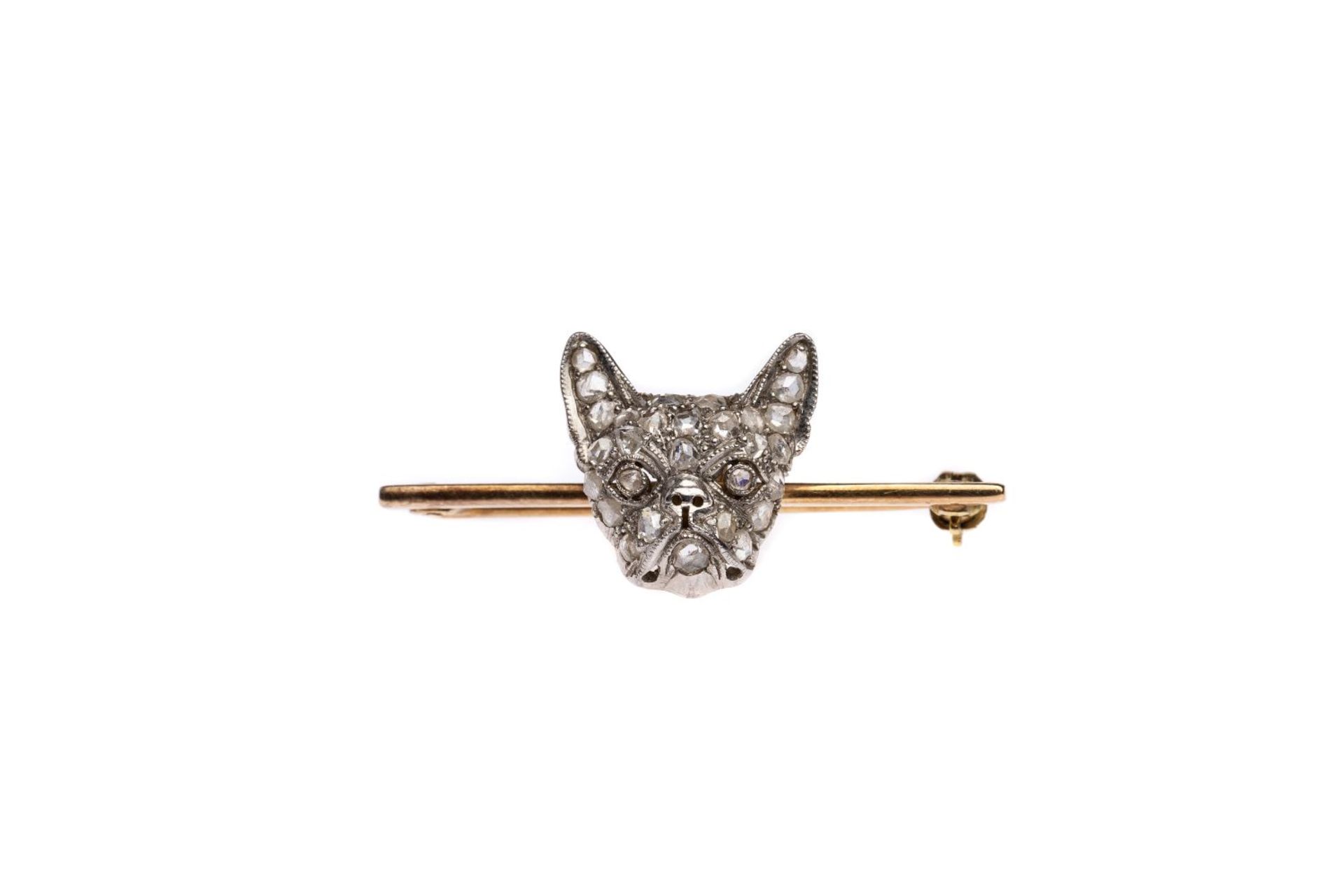 Convolute animal broochesSmall animal brooch "Elefant" with brilliants, old cut octagonal diamonds - Bild 13 aus 14