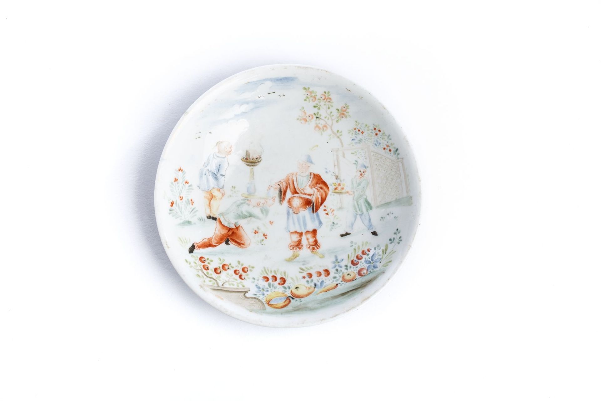 Kleiner Bildteller, Meissen 1730/40